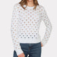 Autumn Cashmere - Texture Stitch Crewneck Top