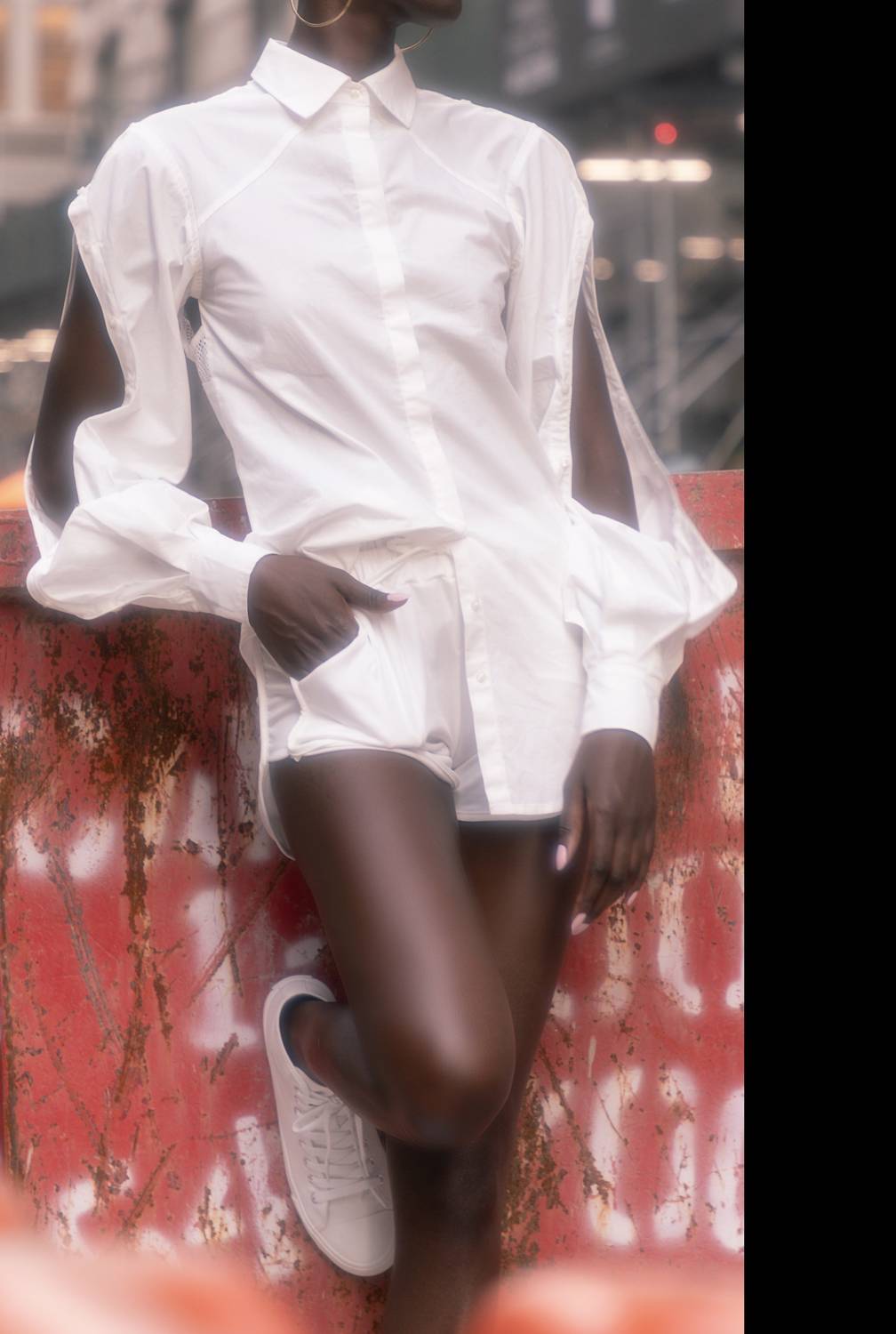 The Athletic Side Of Us - Anne Detachable Back Shirt