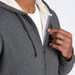 Jachs New York - Recycled Jacquard Sherpa Lined Full Zip Hoodie