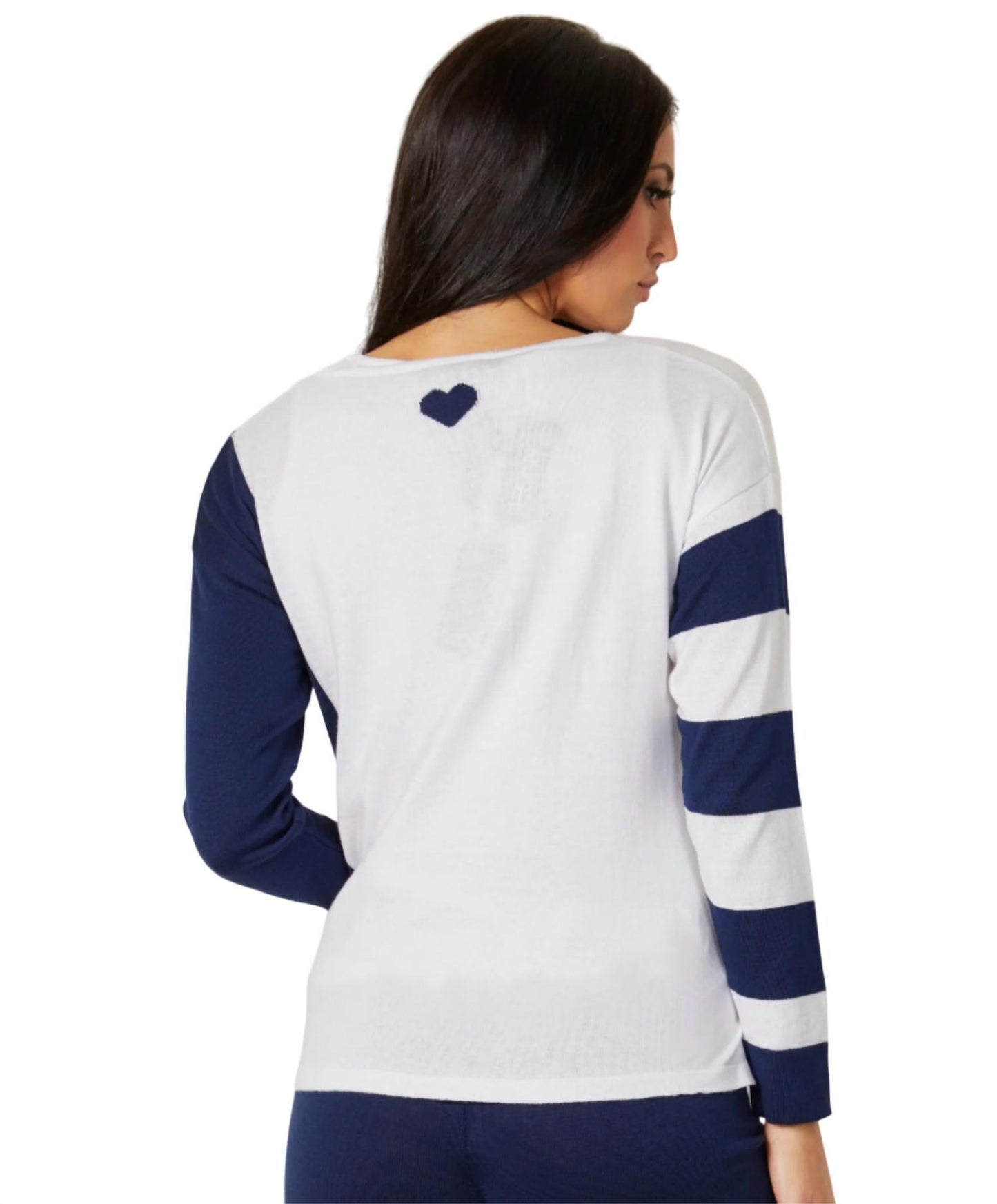 Angel Apparel - Heart V-Neck Hoodie