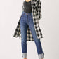 Risen - Rubie Buffalo Check Long Shacket Dress