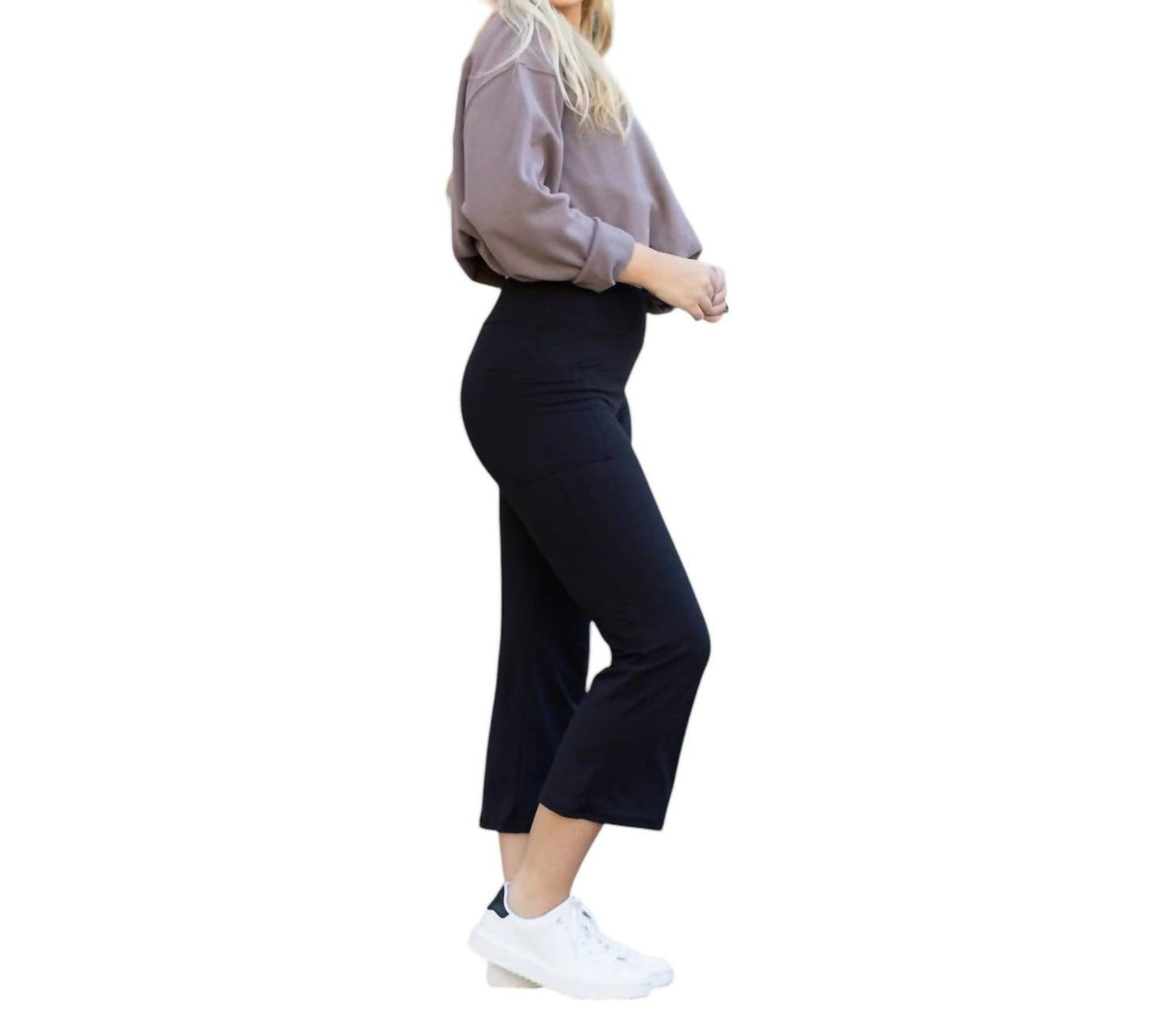 Julia Rose - Delilah Kick Flare Leggings with Pockets