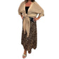 Milio Milano - Three Quarter Sleeve Drapy Tie Top
