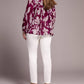 Tribal - Pintuck Lace Up Blouse