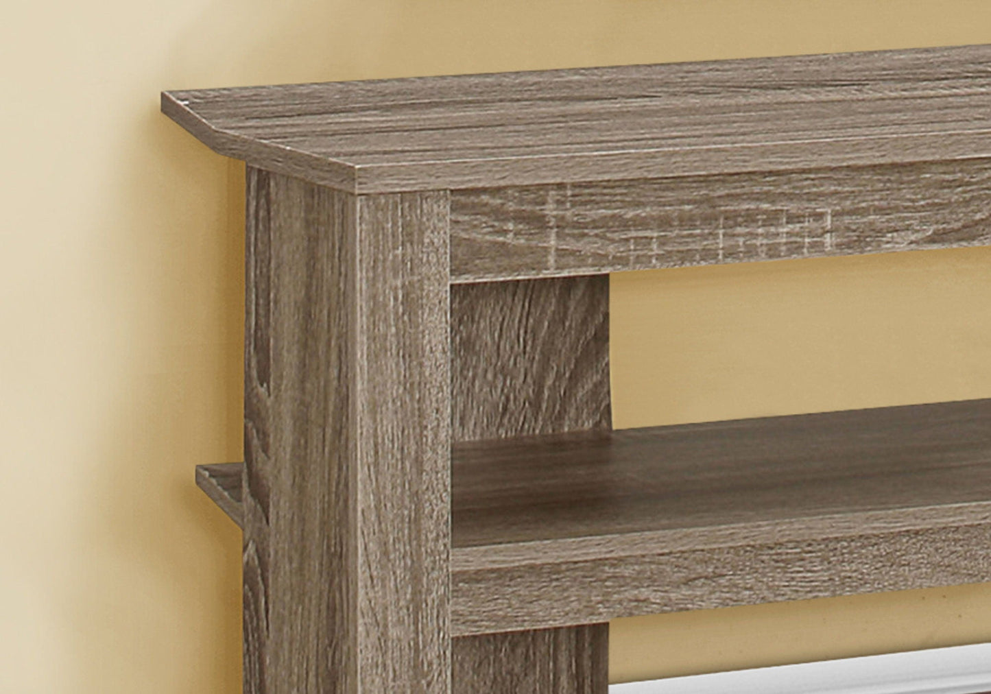 TV Stand Console Media Entertainment Center with 3 Storage Shelves