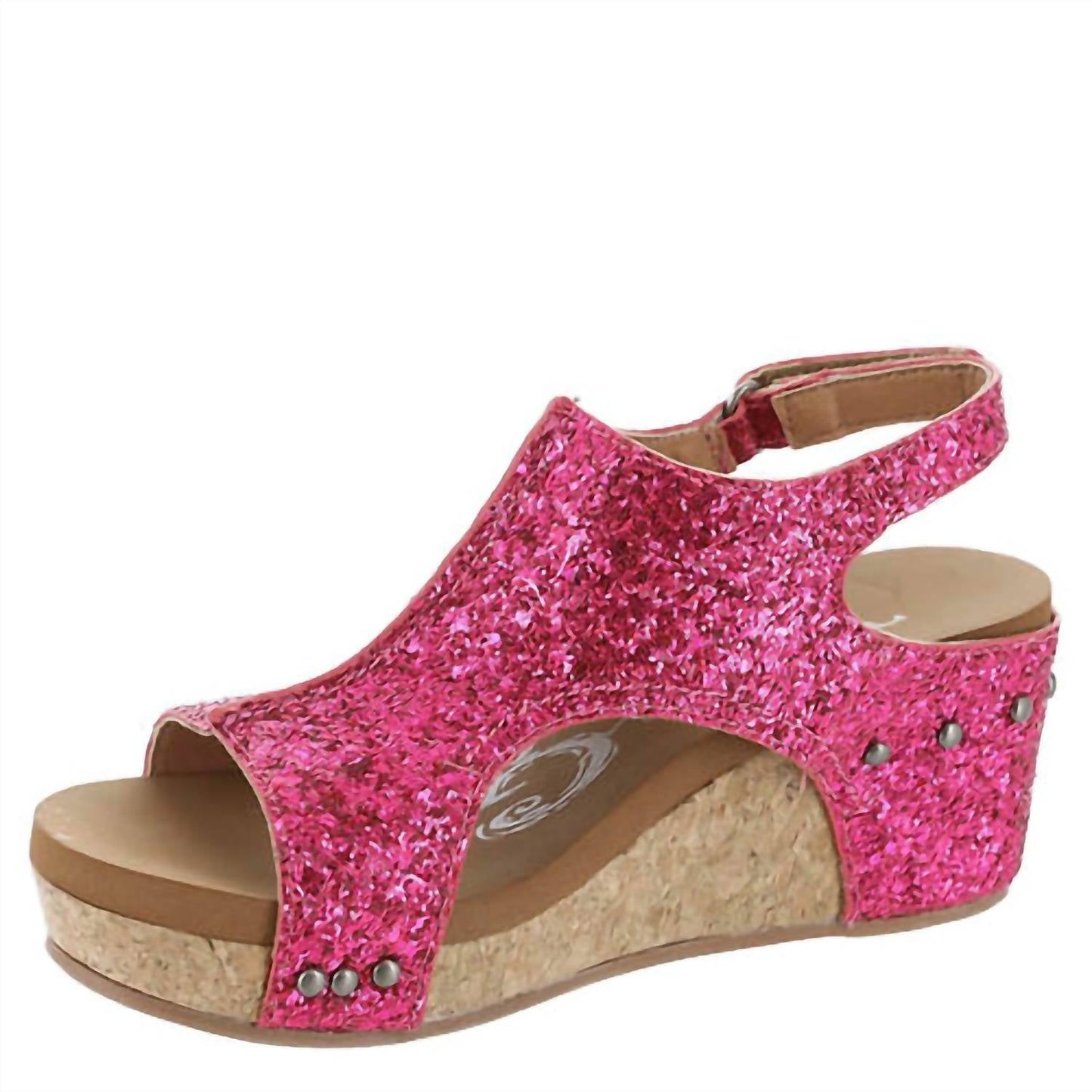 Corkys Footwear - Women's Carley Faux Leather Wedge Sandal