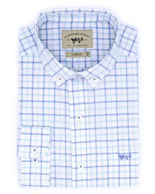 Coastal Cotton - Long Sleeve Sport Shirt