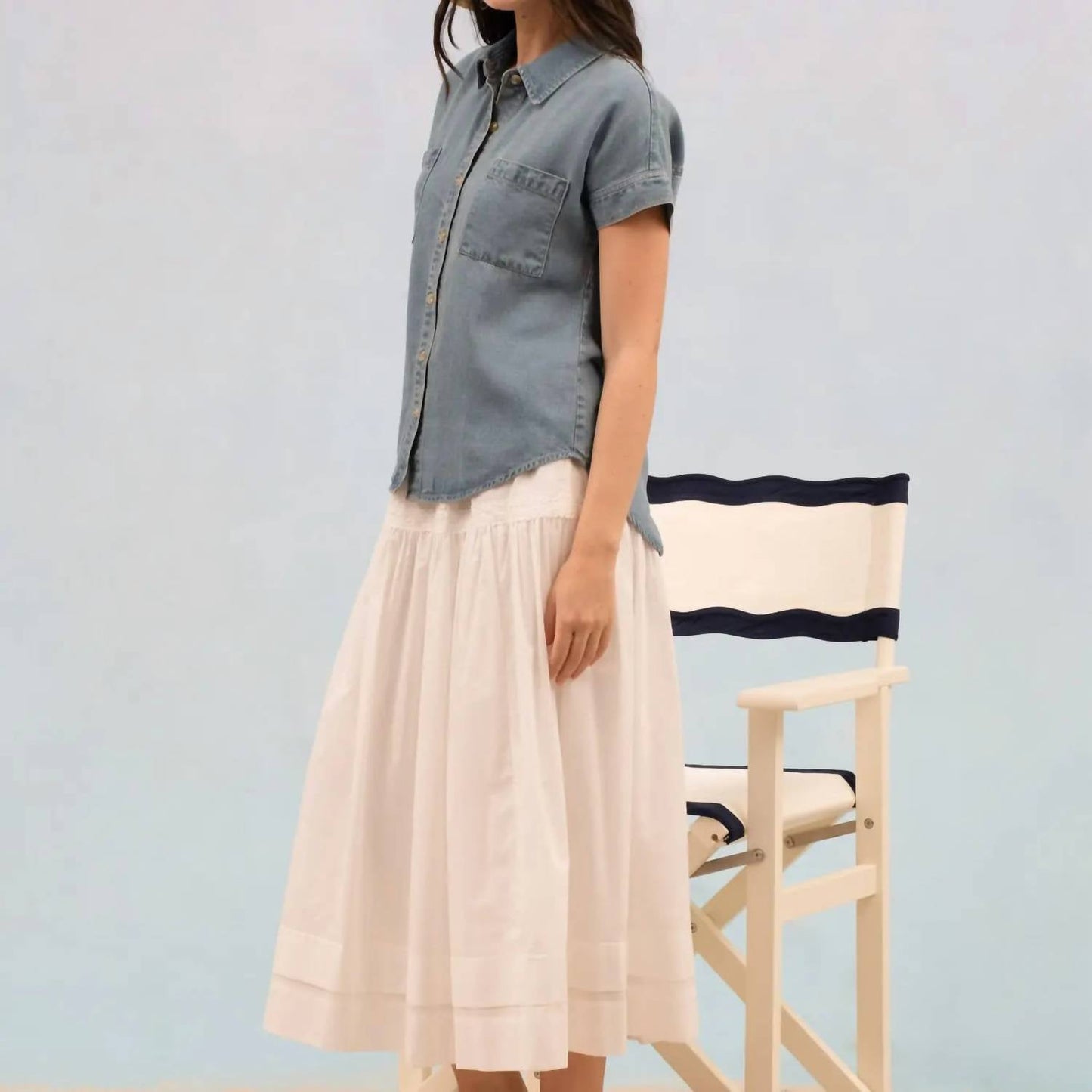 Blu Pepper - Button Down Top