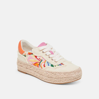 Dolce Vita - Tênis Feminino Fredy Floral Multi Canvas