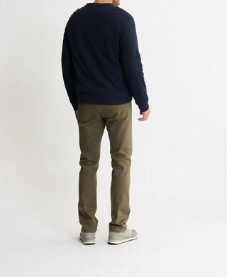 Jachs New York - Suéter Henley Union com forro Sherpa e jacquard reciclado