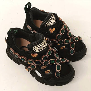 Gucci - Tênis Feminino Flashtrek com Cristais