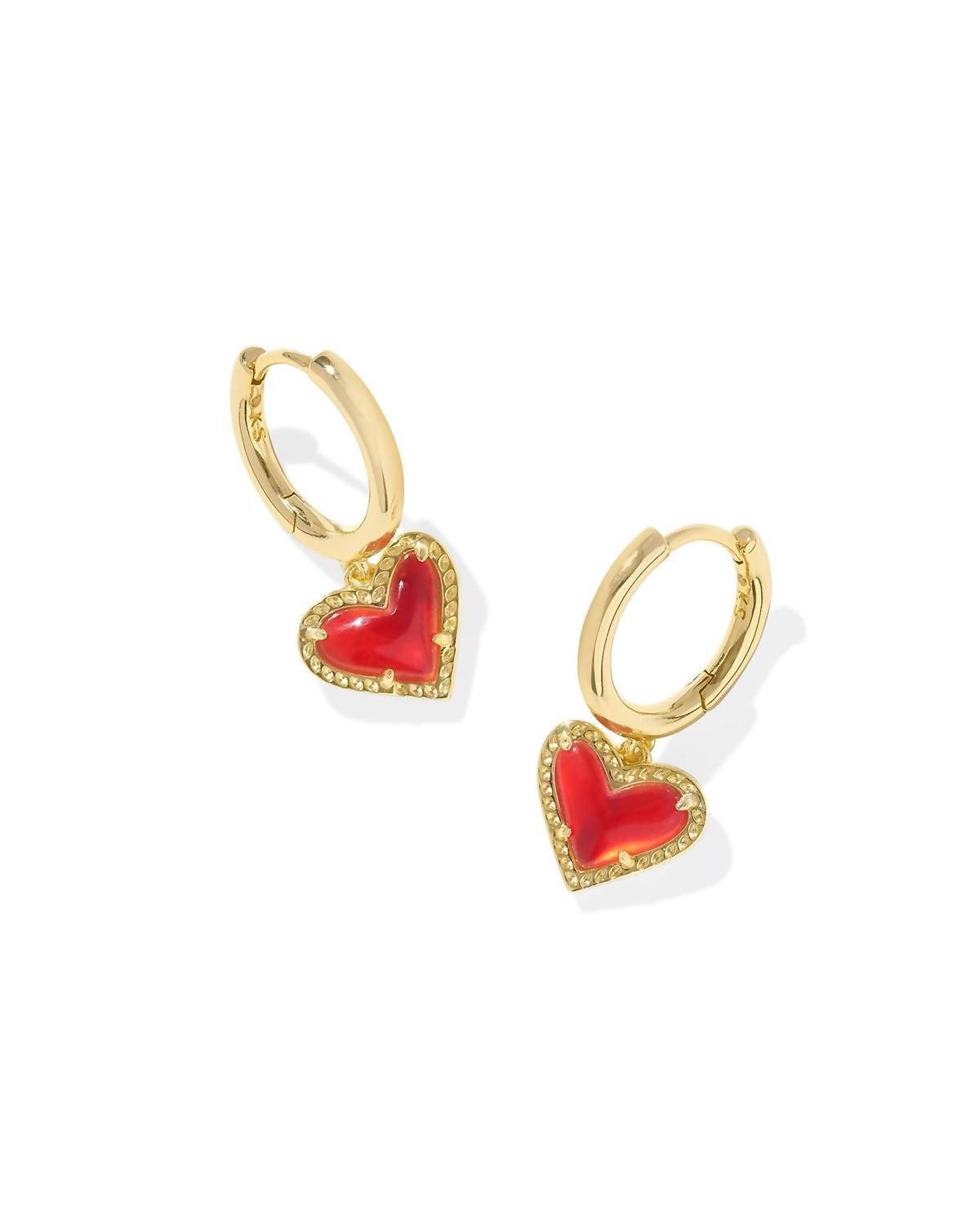 Kendra Scott - Ari Heart Huggie Earrings