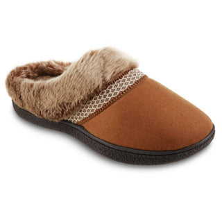 Isotoner - Women's Recycled Microsuede Mallory Hoodback Slipper