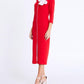 Zaalima Fashion - Mid-Length Midi Cotton Column Regular Casual Dress