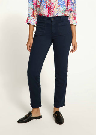Fdj - Christina Straight Leg Denim Pants