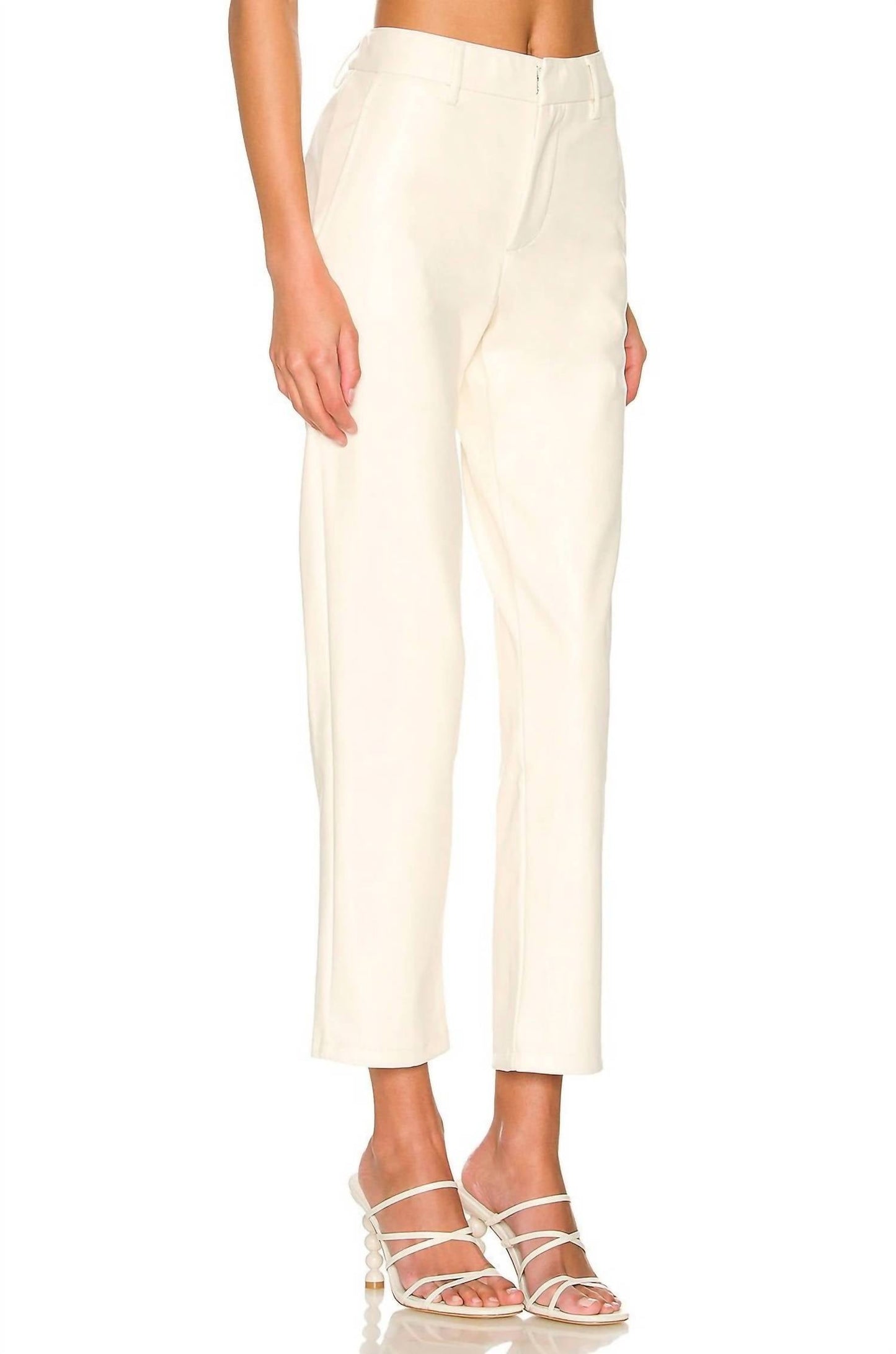 Lblc The Label - Franny Vegan Leather Trousers
