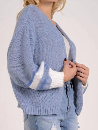 Elan - Suéter Cardigan de Malha Solta