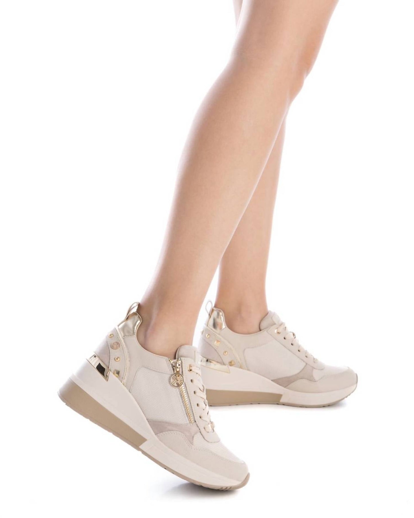 Xti - Women's Casual Wedge Sneakers