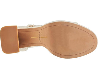 Dolce Vita - Sandália feminina de salto alto com tira no tornozelo e bico aberto Pandro