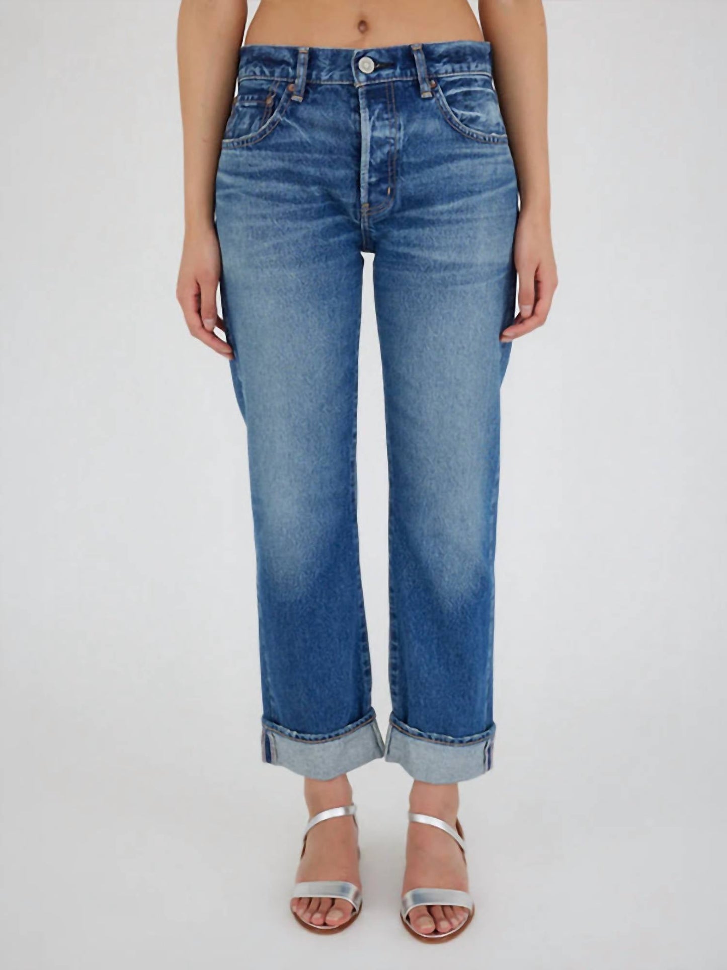 Moussy - Foxwood Straight Leg Jeans