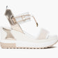 Nerogiardini - Women's Bungee Platform Wedge Sandals