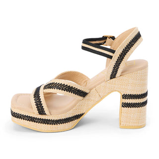 Matisse - Women's Adelaide Raffia Platform Heels