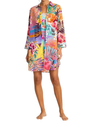 Johnny Was - Button Down Shirt Dress