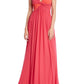 Badgley Mischka - Two-tone Twisted Gown
