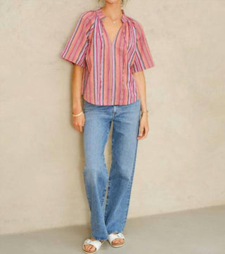 MABE - Blusa Palmer franzida