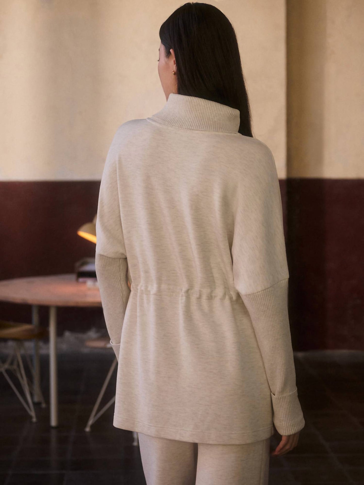 Varley - Ethel Cinch Waist Sweatshirt