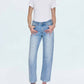 Pistola - Lexi Mid Rise Bowed Straight Jeans