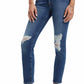 Good American - Legs Ripped High Waist Cigarette Jeans