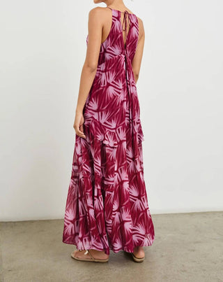 Trilhos - Vestido Maxi Boa