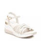 Xti - Women's Wedge Cross Strap Sandals