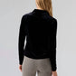 Sanctuary - Dreamgirl Velvet Button Up Top