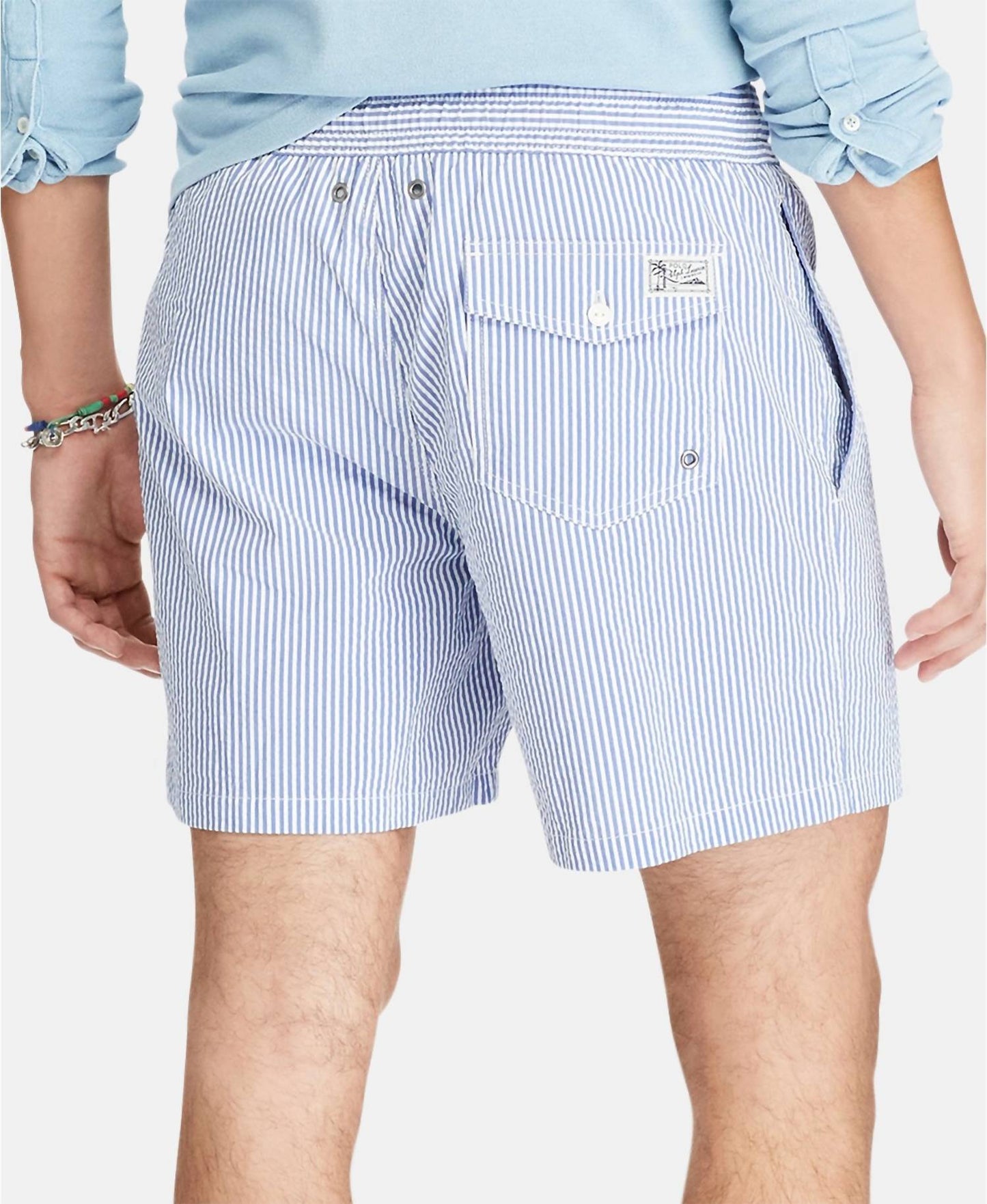 Polo Ralph Lauren - Seersucker Traveler Swim Shorts