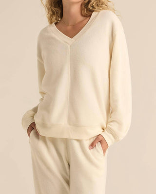 Z Supply - Calça de moletom com capuz Unwind Reverse Fleece