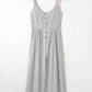 La Society - Half Buttoned Wide Leg Jumpsuit