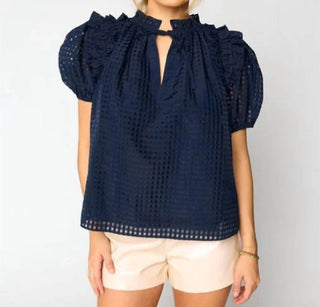 Buddylove - Blusa Essie com mangas franzidas