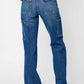 Judy Blue - High Waist Cargo Bootcut Jeans