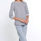 Multiples - Boatneck Hi-lo Top