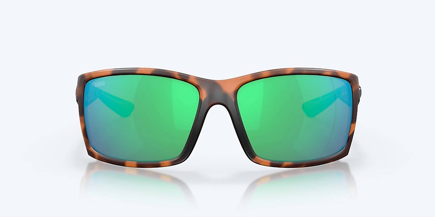 Costa Del Mar - Reefton Matte Retro Tortoise Sunglasses