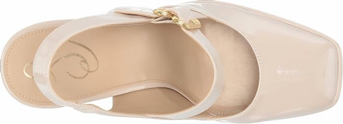 Sam Edelman - Women's Jildie Mary Jane Platform Slingback Pumps Sandals