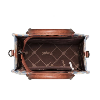 Montana West - Bolsa transversal feminina Wrangler Canvas