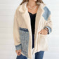 Ellison - Mixed Media Sherpa Denim Jacket