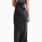 Steve Madden - Diane Racerback Satin Maxi Dress