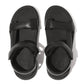 Fitflop - Sandália de couro ajustável Surff feminina