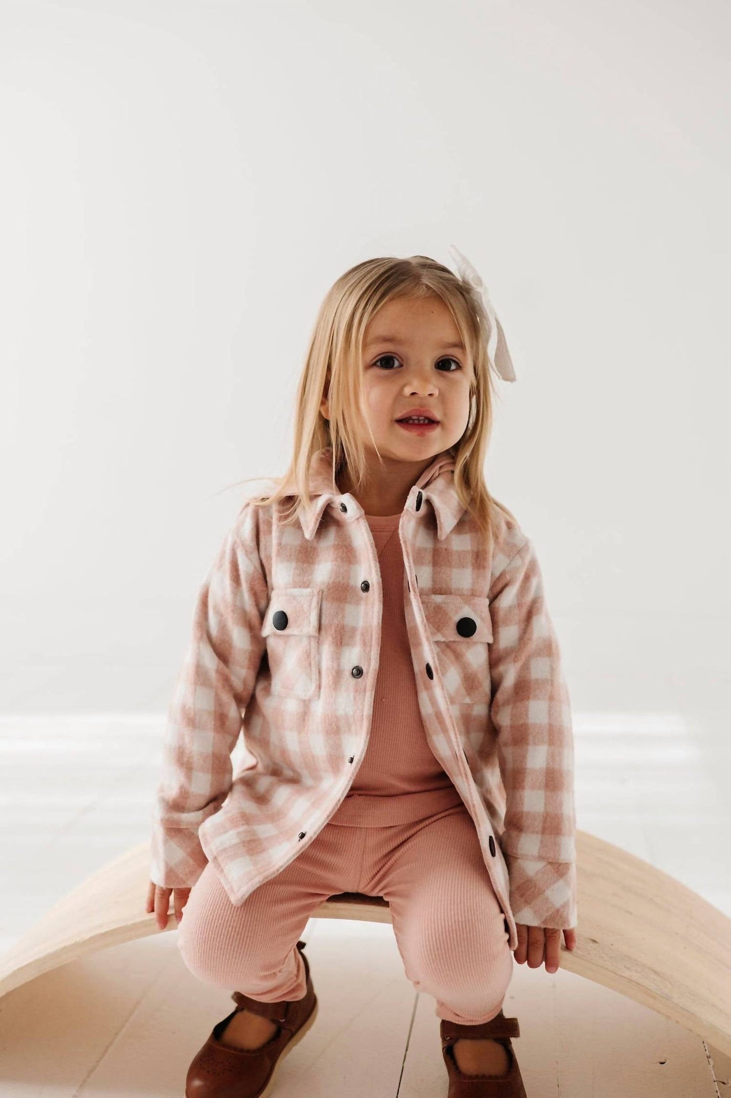 Babysprouts - Girl's Hooded Shacket