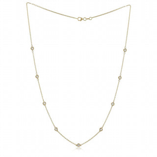 Diana M Jewels - Women's Diamonds By The Yard Necklace