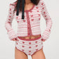 For Love & Lemons - Candy Heart Knit Cardigan